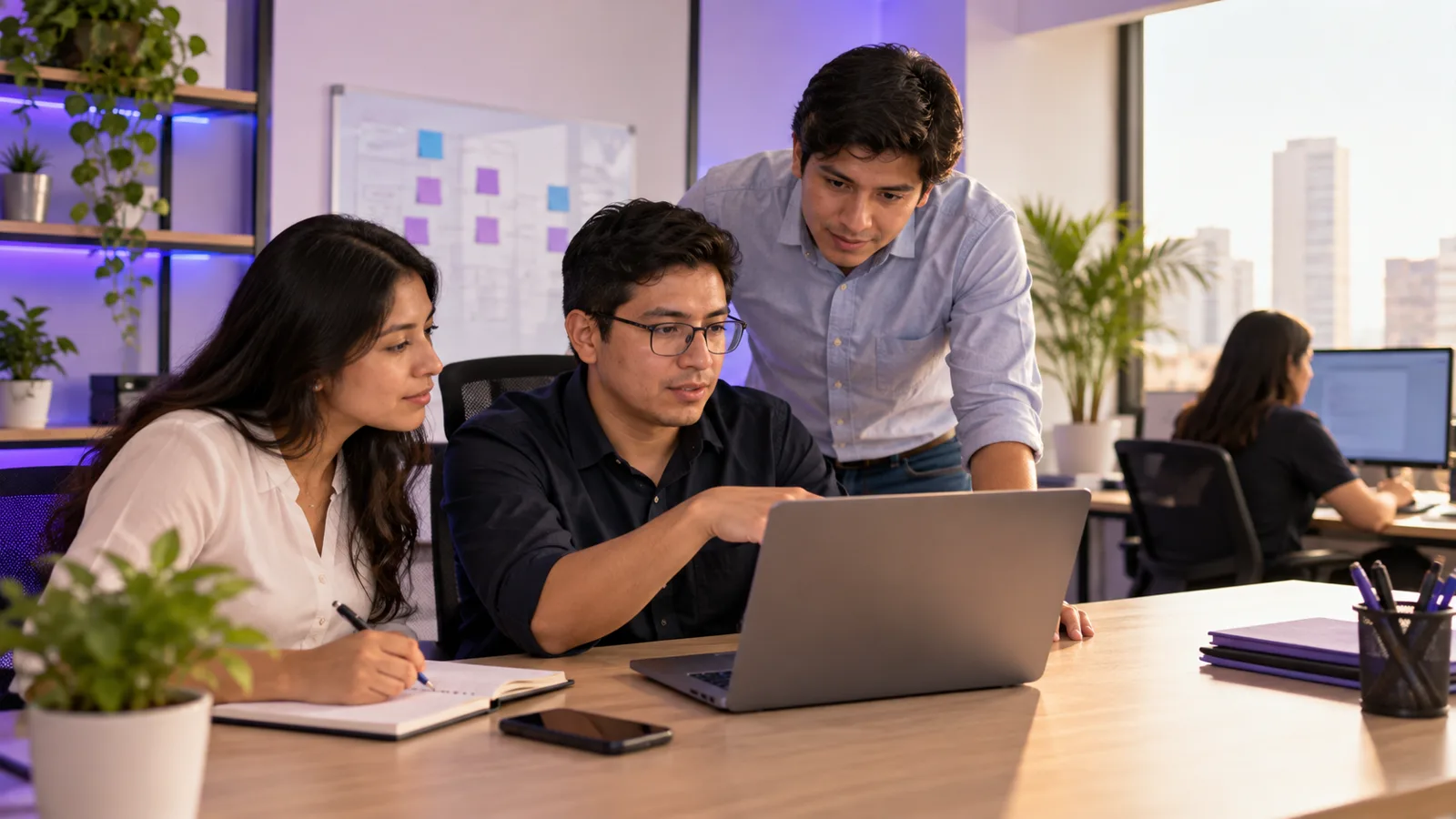 Implementación ERP con localización SUNAT y agentes de IA en una oficina de Lima, Perú